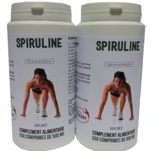 1100 comprimés de spiruline Sport Bio